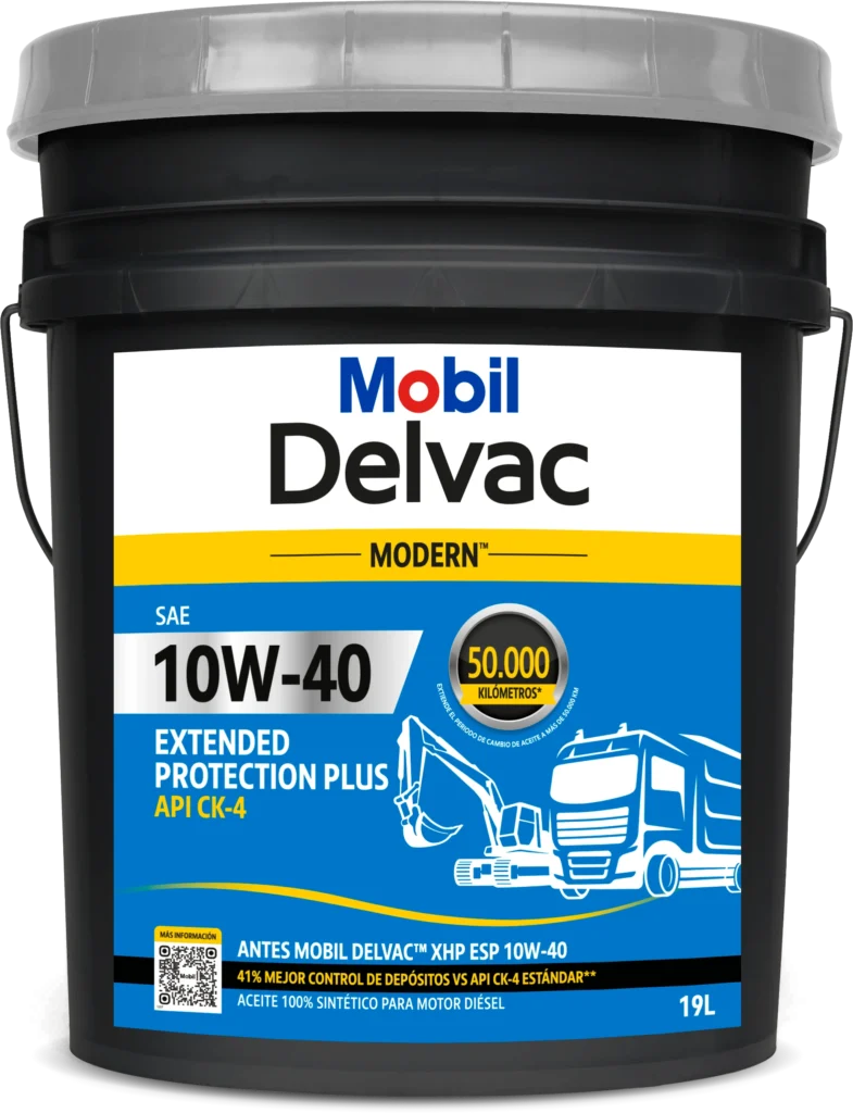 Mobil Delvac Modern™10W-40 Extended Protection Plus